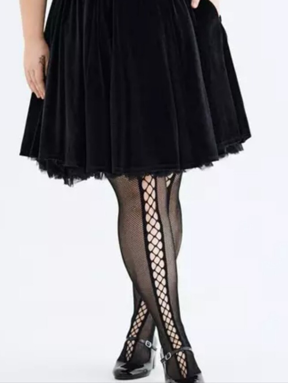 TORRID Plus Size Faux Garter Stockings Size 28-30 5/6 NWT